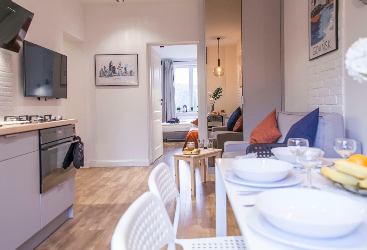 Family Luxury Comfort Old Town Apartament, 1-8, 2 Sypialnie I Salon, Parking W Cenie Gdansk Luaran gambar